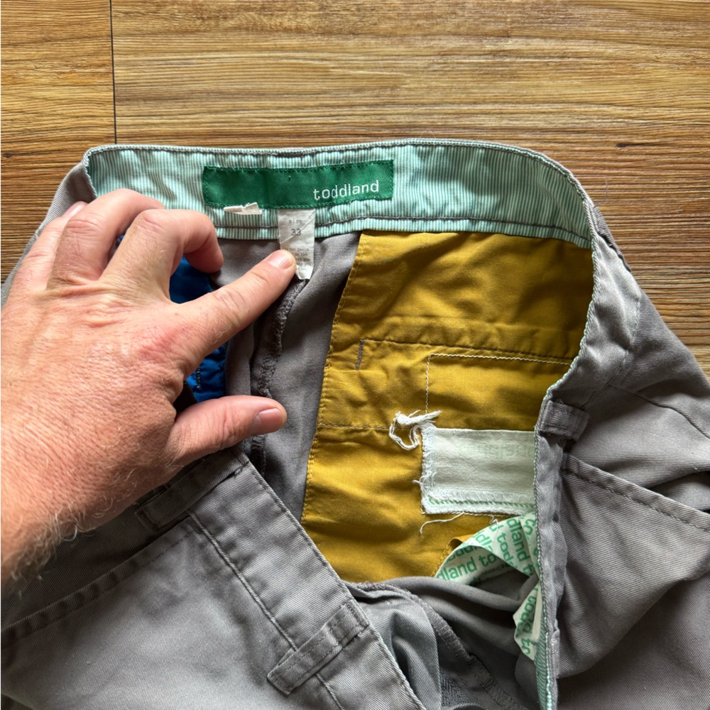 Gray Chinos by Good Lad